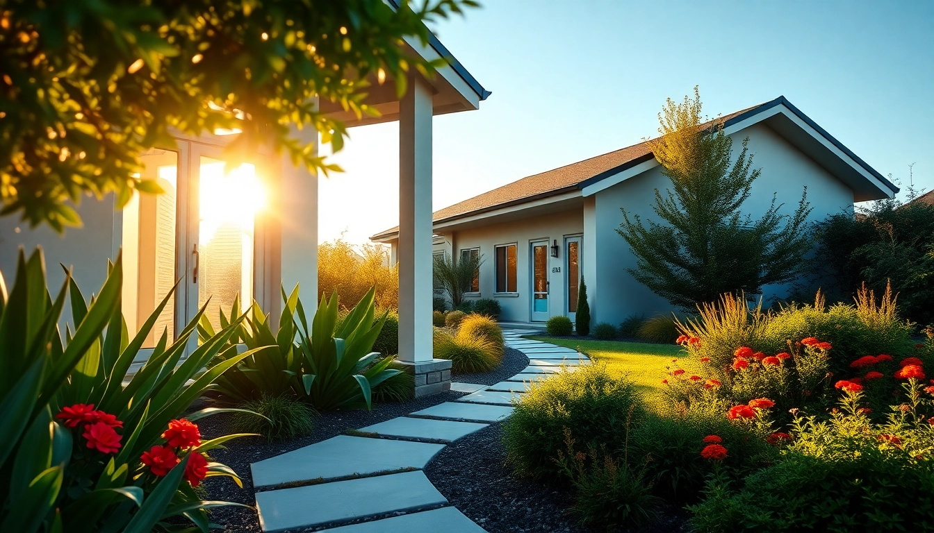 Explore the beautiful garden entrance to buy a house and create new memories.