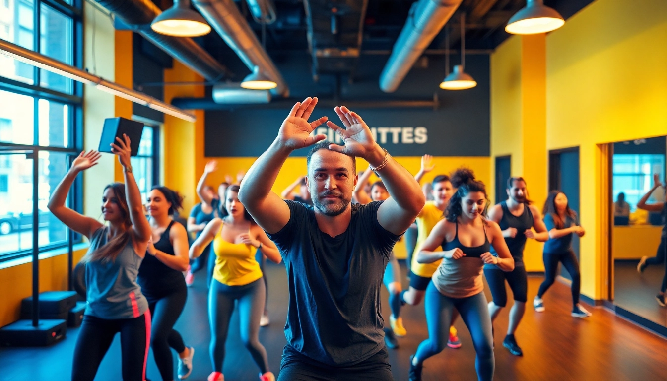 Participants engage in dynamic Downtown Jersey City Training session with diverse exercises.