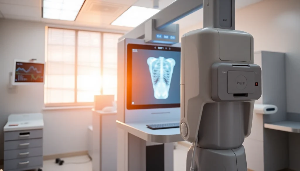Showcasing Digital X-ray systems for sale in a professional healthcare environment with advanced features.