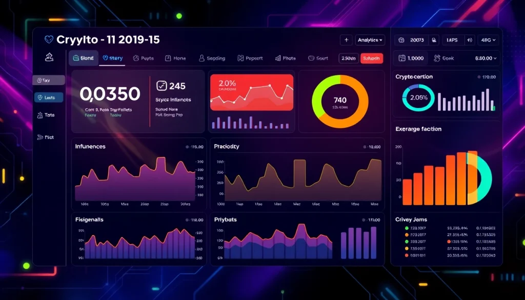 Analyze Crypto KOL tracking metrics showcasing influencer engagement and market impact.