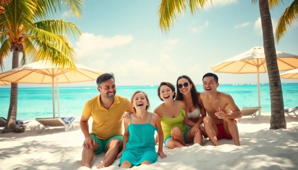 Experience Livingstone Vacations Bahamas Travel on a beautiful beach with family fun and tropical vibes.
