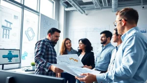 Collaboration among engineers at a pipe stress analysis company, showcasing teamwork and expertise.