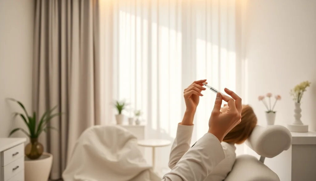 Experience professional Botox-Zürich treatment in a serene and inviting clinic environment.