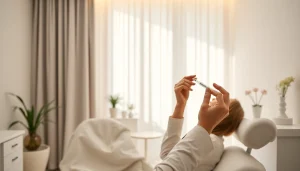 Experience professional Botox-Zürich treatment in a serene and inviting clinic environment.