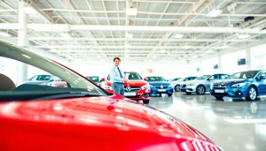 Find Used Vehicles showcased in a modern dealership with diverse options for car buyers.
