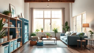 Efficient house organizer in Johns Creek transforming a cluttered space into an inviting home.