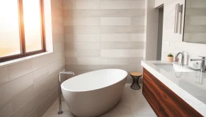 Transform your space with a Local bathroom remodel featuring modern design elements and elegant finishes.