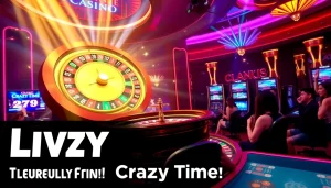 Experience the thrilling rtp crazy time as players engage with an interactive live roulette wheel.