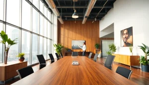 Discover a modern commercial space for rent in Bangalore featuring minimalist design and vibrant atmosphere.