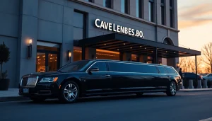 Experience premium car service atlanta with our luxurious limousine featuring plush interiors.