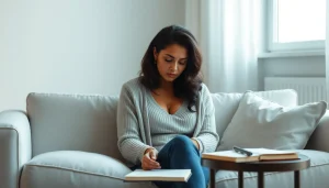 Understanding what is anorexia through a serene reflective scene depicting personal struggle.