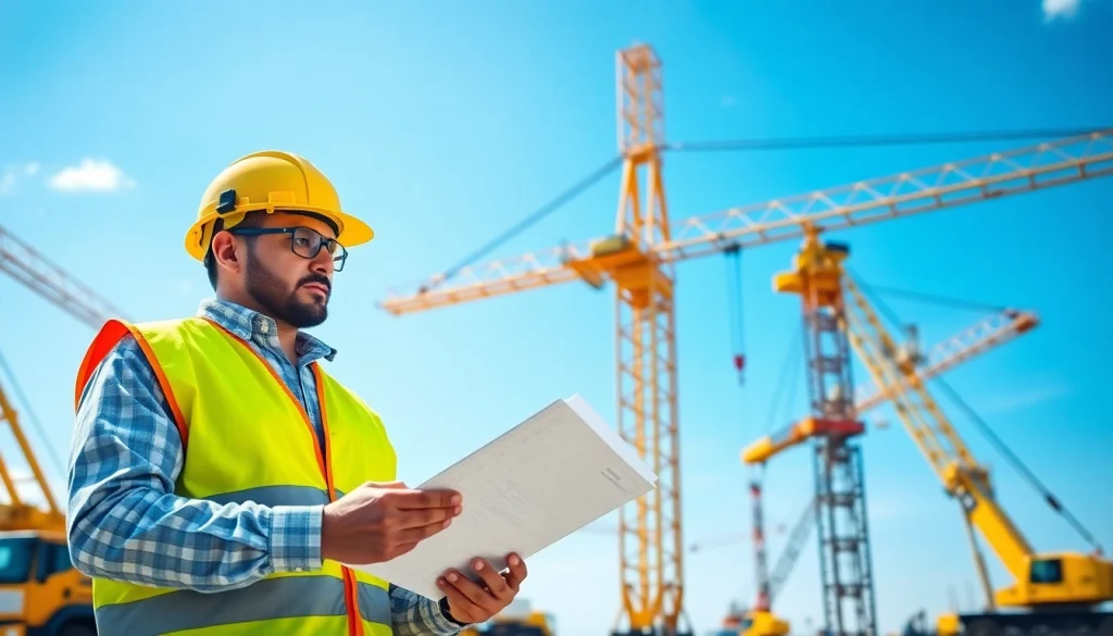 Access NVQ Level 4 Crane supervisor answers through a professional image of a supervisor managing a lifting operation.