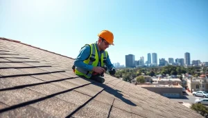 Conducting a detailed roof inspection Austin to ensure roof integrity and safety.