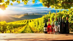 Discover scenic wineries in Clarksburg featuring lush vineyards and inviting atmospheres.