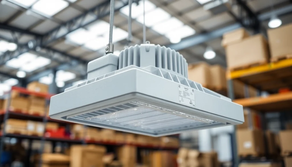 Illuminating vapor tight light fixture with strong moisture resistance in an industrial environment.