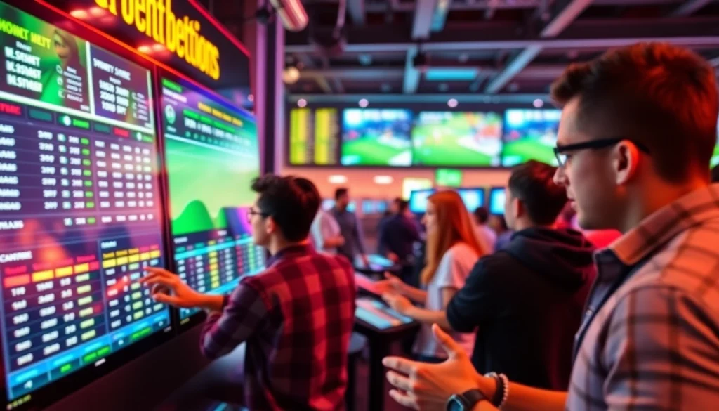 Betting on situs judi bola with an engaging layout showing digital platforms in action.