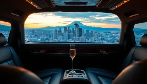 Experience Car Service to Seattle from Vancouver in a luxurious limousine with stunning views.