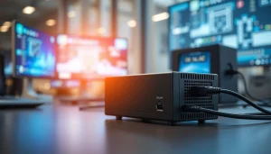 Connect starlink mini 12v power supply in a sleek tech environment.