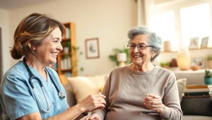 Senior caregivers austin tx providing compassionate assistance in a warm home environment.
