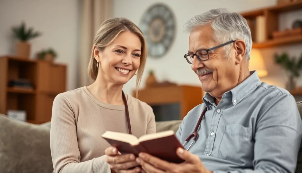Senior caregivers austin tx providing compassionate support in a warm home setting.