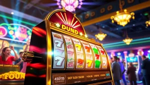 Menangkan jackpot besar dengan mesin slot Dumdum4D di lingkungan kasino yang meriah.