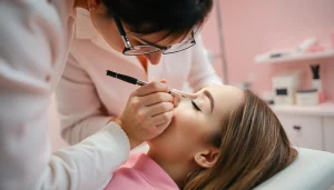 Discover lash techniques in our Lash Course with a beauty expert applying lash extensions.
