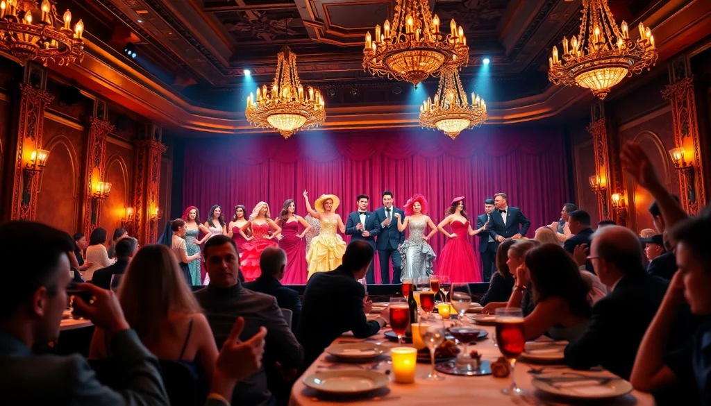 Enjoy an entertaining dinner theater las vegas experience with lively performances and dining atmosphere.